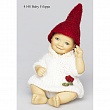 Кукла фарфоровая Birgitte Frigast Baby Filippa, 10 см