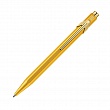Ручка шариковая автоматическая Carandache GoldBar, толщина линии М, позолота