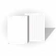 Блокнот 2х3 OfficeBoard, для флипчарта, клетка, 80 гр/м2, 58 х 83 см, 30листов