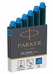 Картридж чернильный Parker Quink Mini, для перьевых ручек