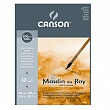 Альбом Canson Moulin du Roy, для акварели, склеенный, 12 листов, 300 гр/м2, 24 x 32 см