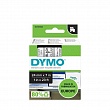 Картридж Dymo, с виниловой лентой, пластик, черный шрифт, 24 мм х 7м