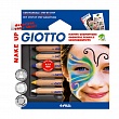 Набор карандашей косметических Giotto Make Up Glamour Colours, для грима, 6.25 мм, 6 цветов