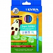 Набор карандашей цветных Lyra Super Ferby, лакированные, 12 цветов