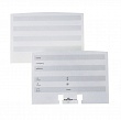 Карточки Durable, для картотек Durable Telindex Flip/Desk 2412, 2416, 2443, 100 штук