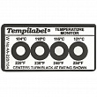 Этикетки термоиндикаторные Markal Tempilabel Series, от 52°C до 93°C, 10 штук