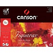 Альбом Canson Figueras, для масла, склеенный, 10 листов, 290 гр/м2, зерно холста